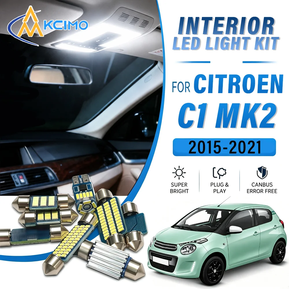 para-citroen-c1-mk2-ii-2015-2021-lampadas-led-internas-compativeis-com-canbus-lampadas-de-luz-interna-para-carro-substituicao-oem