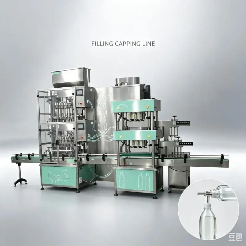Automatic Liquid Filling Machine Intelligent Control Precision Filling Machine High Speed Bottling Equipment For Various Liquids