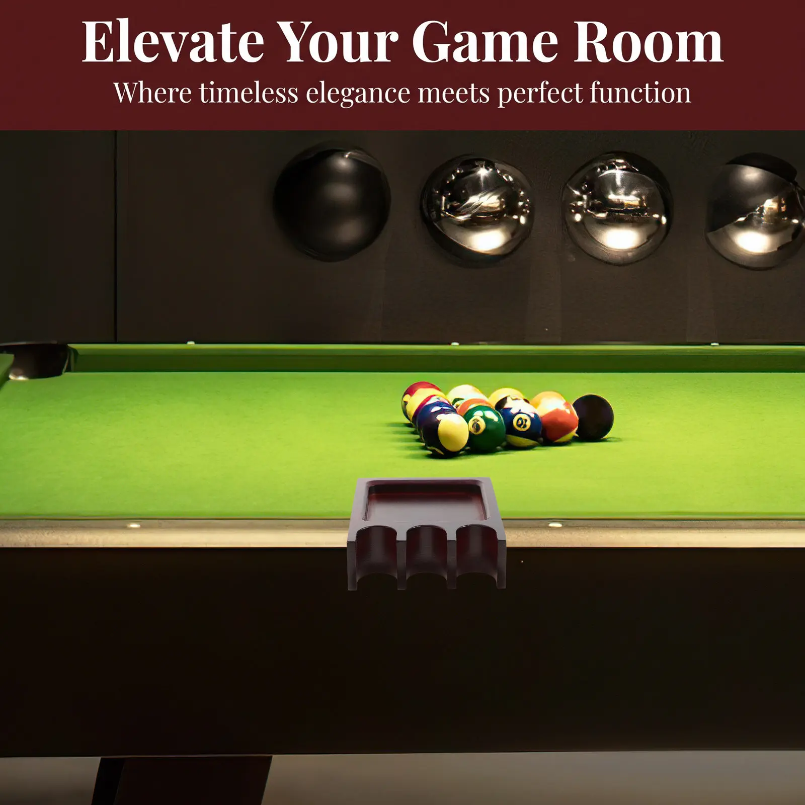 3 Holes Wooden Billiard Cue Stand Billiards Accessories Pool Holder Scalp Repair Tool Rest Racks Stick Table Accessory Claw