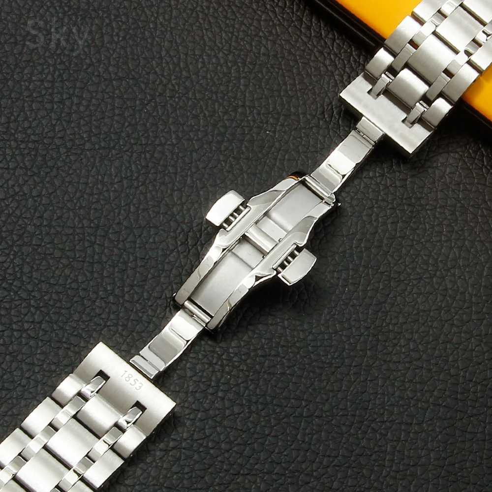 Stainless Steel Watch Band For Tissot T099 Solid Mental 1853 Bracelet Watchband Watches Accessories Metal Watch Strap 21mm