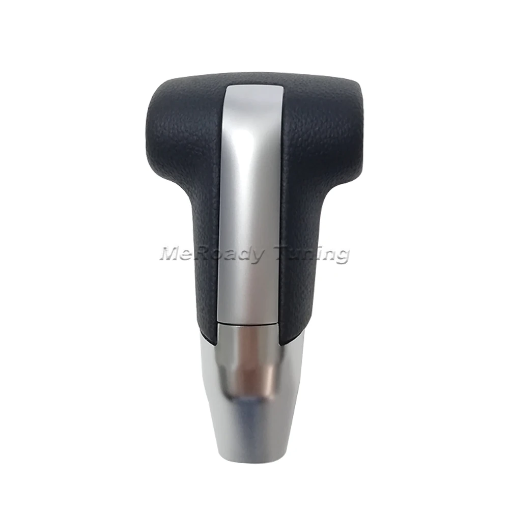 Leather Gear Stick Shift Knob Handle for Hyundai IX35 Sonata Veracruz Santa Fe for Mitsubishi Outlander Lancer Car Accessories