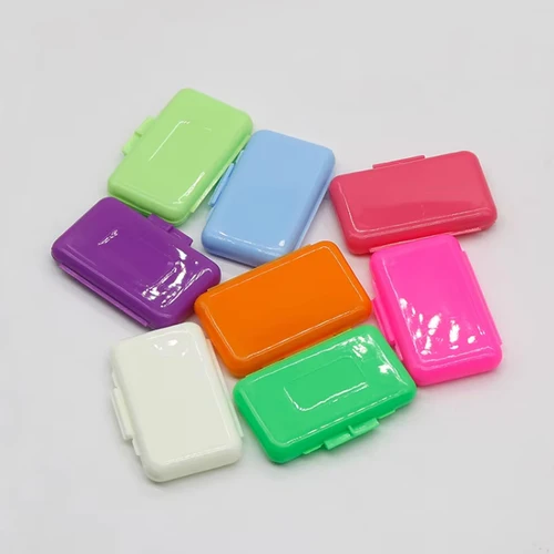 Imagen 1 del producto 100 Unidades de Cera para Alivio de Dolor de Brackets Dentales, Cera Protectora Oral Comestible en Múltiples Sabores