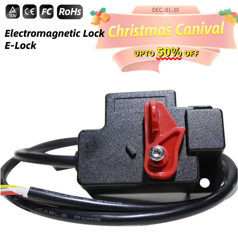 Electromagnetic Lock E-Lock For Electric Vehicle Type 2 CCS1 CCS2 EV Charging Socket Wallbox EVSE Type2 Female Male Socket