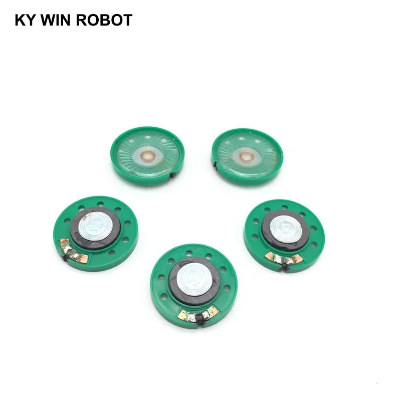 2 ピース/ロット新超薄型スピーカードアベルホーンおもちゃの車のホーン 8 オーム 0.5 ワット 0.5 ワット 8R スピーカー直径 36 ミリメートル 3.6 センチメートル厚さ 7 ミリメートル