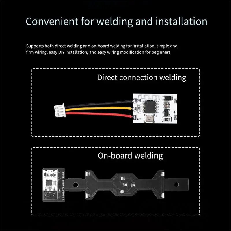 AB42-5-12V RGB LED Strip Light Bluetooth Control Module Multi-Color