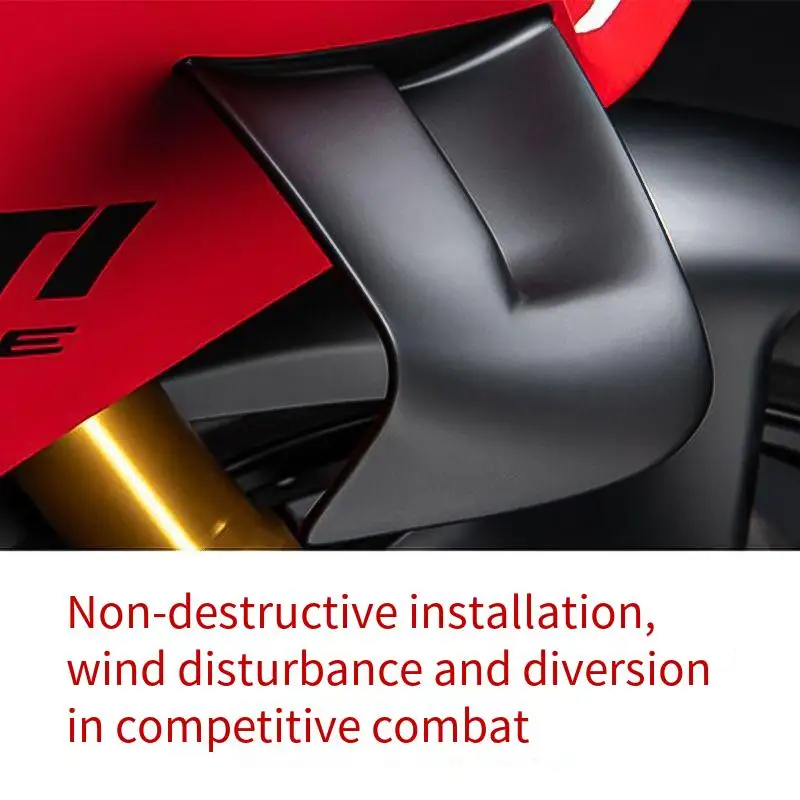 Ducati Panigale V4/V4S مجموعة أجنحة خلفية سبويلر 2022-2023 هدية جناح ثابت لدراجة Ducati Panigale V4/V4S - نمط جديد