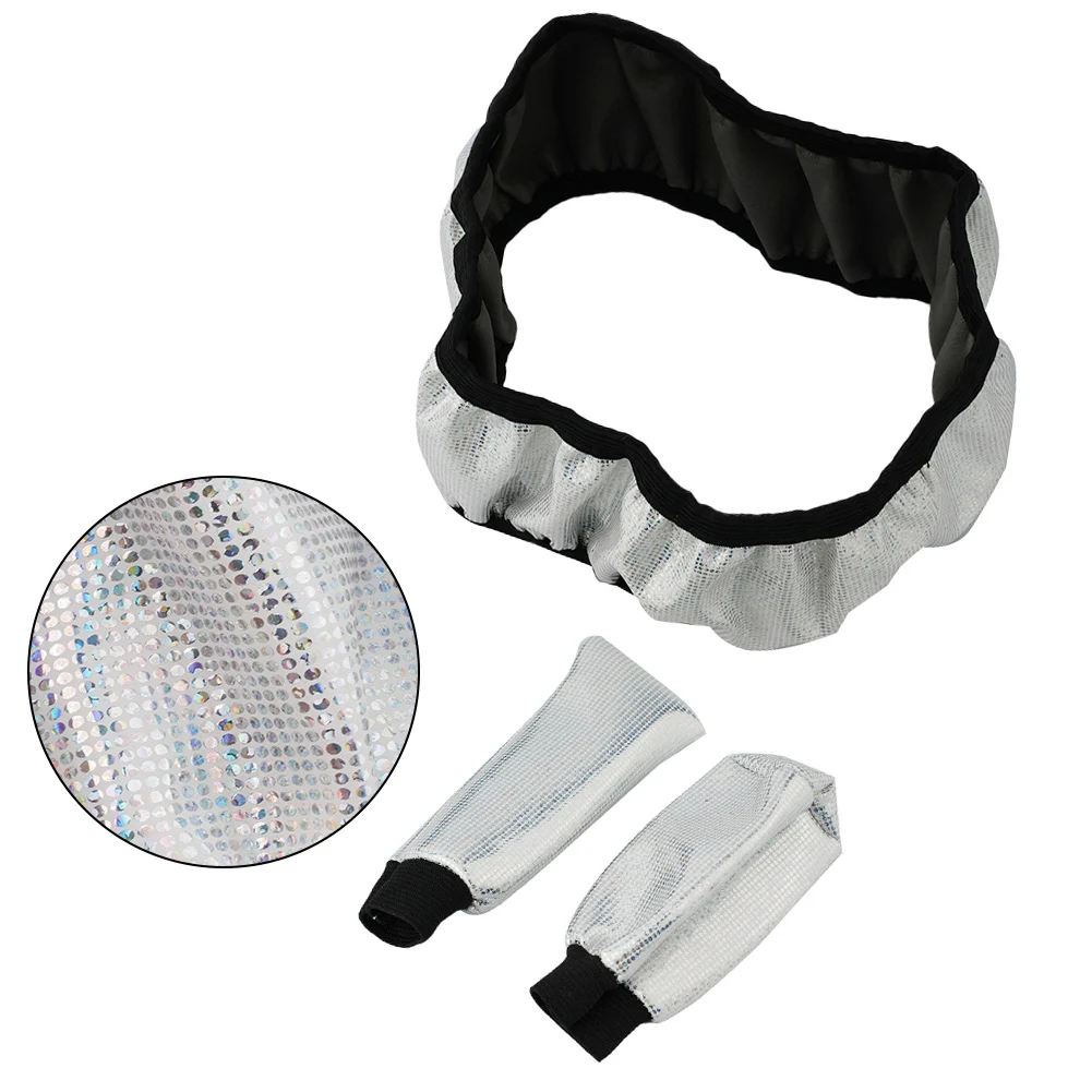 Car Steering Wheel Cover 3PCS/set Accessories Car Interior Decoration Gear Cover Handbrake High Quality Hot Sales