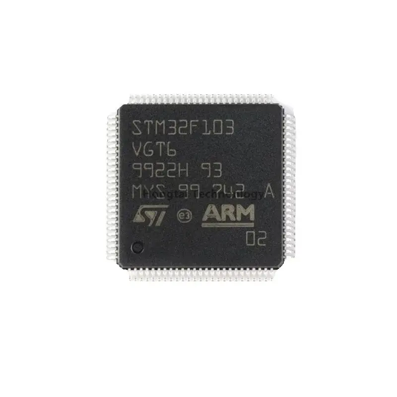 New Original STM32F103VGT6 LQFP-100 ARM Cortex-M3 32-bit Microcontroller MCU