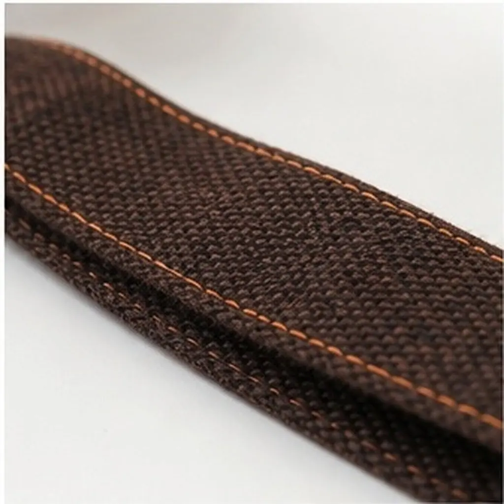 1Pcs Ukulele Strap Cotton Linen Shoulder Strap Sturdy Ends Metal Buckle Adjustable Length Suitable for Ukulele Guitar
