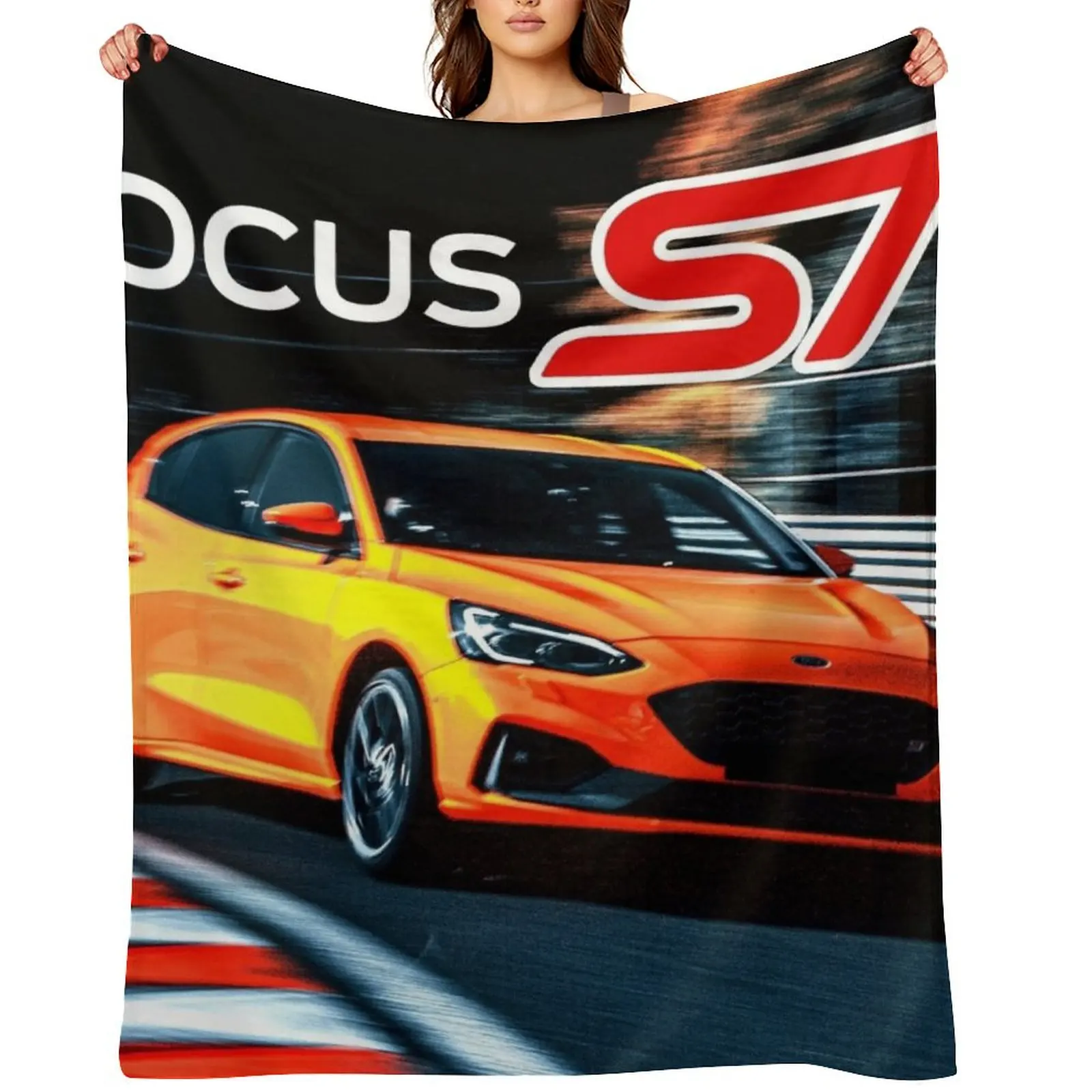 Focus ST Throw Blanket Decorative Throw Cute Plaid Retros Luxury Designer Summer Beddings blankets and throws Blankets