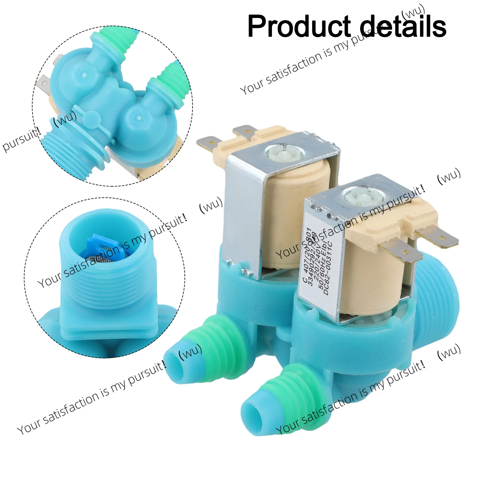 Solenoid Valve For Samsung Washing Machine Water Inlet Valve DC62-00311C Washing Machine Appliance Parts