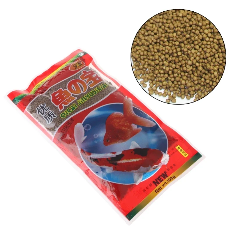 3/1 Stück Yu Zhi Bao Hochwertiges Goldfischfutter 100g - Nahrhaftes Fischfutter für Goldfische & Koi, Neue Verpackung Aquarium-Fischzubehör – Detail 7