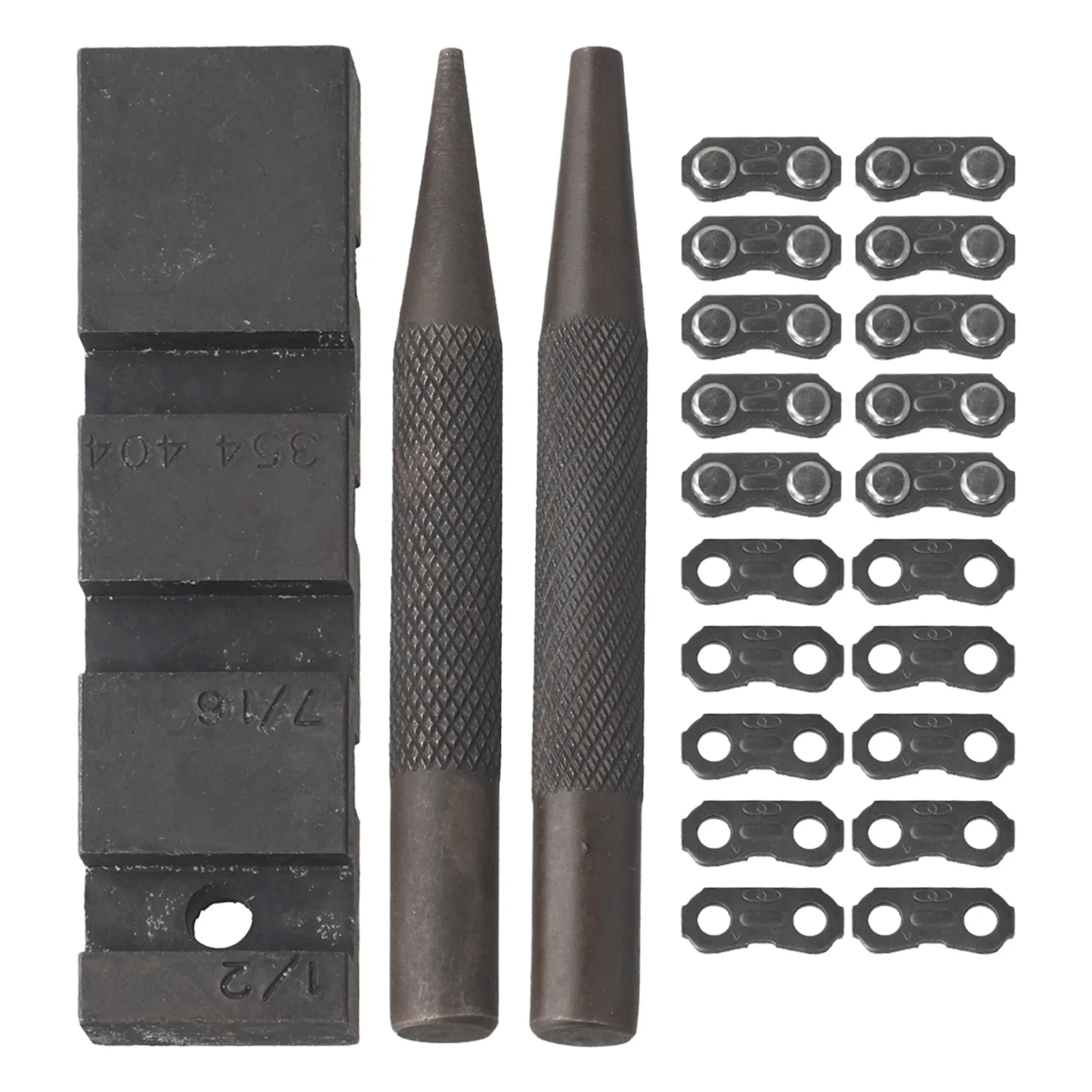 Chainsaw Breaker Tool Set Comprehensive Pocket Kit with Carbon Steel Parts for 325 058 Quick Chain Repairs User Friendly Design