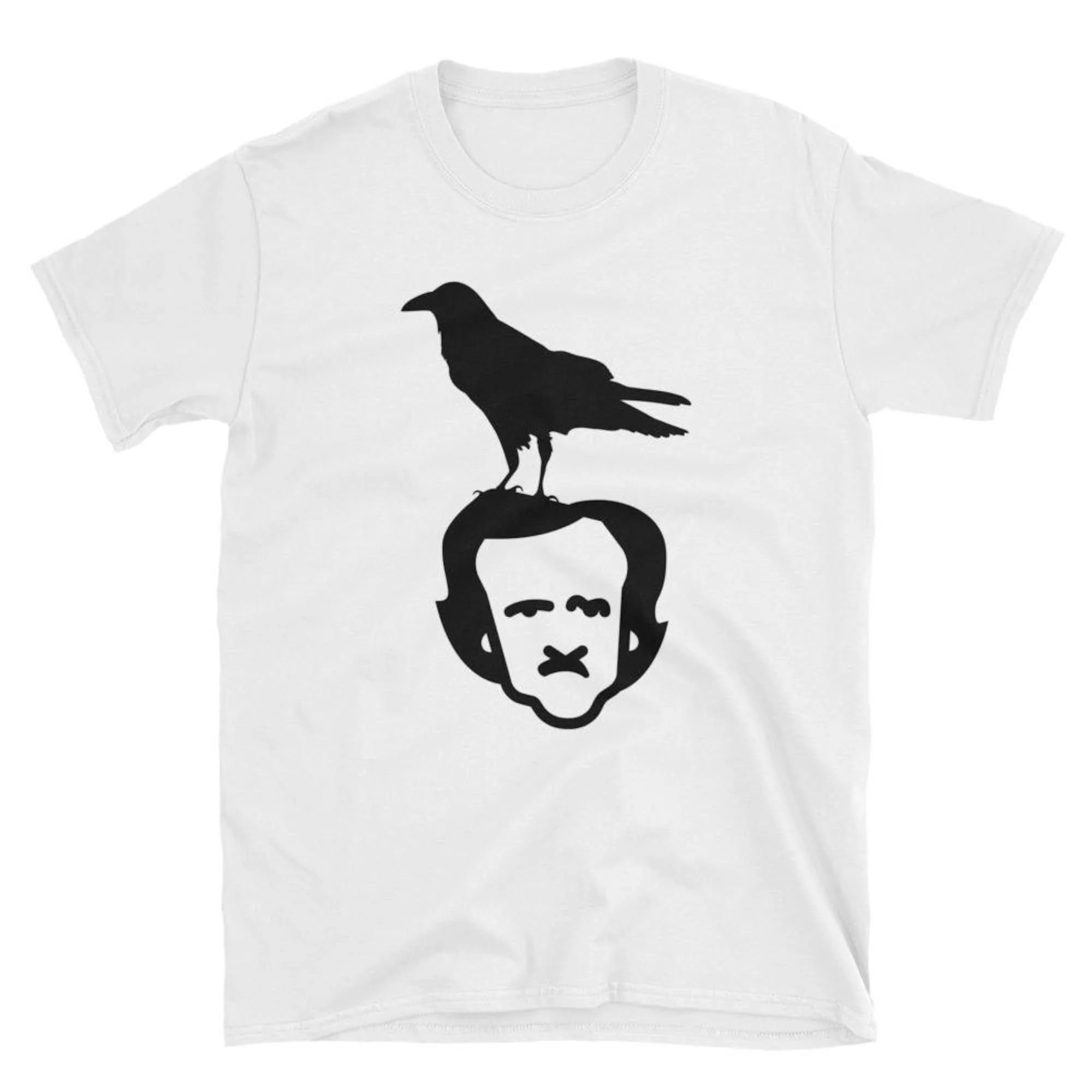 The Raven And Edgar Allan Poe Funny Poem T Shirt