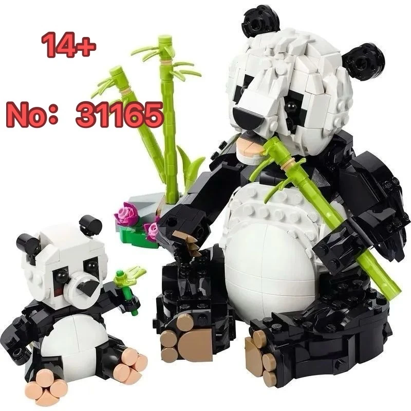 

В наличии 31165 Дикие животные Семья панды 3 в 1 Набор строительных блоков 626 шт. Игрушка «сделай сам» Подарок на день рождения, Рождество, Хэллоуин для детей