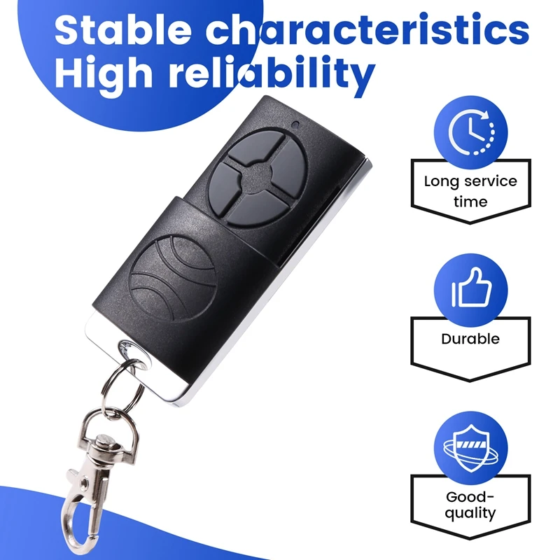 433Mhz 4-Key Garage Handheld Transmitter Door Opener Fit Wireless Universal Garage Door Remote Control Transmitter