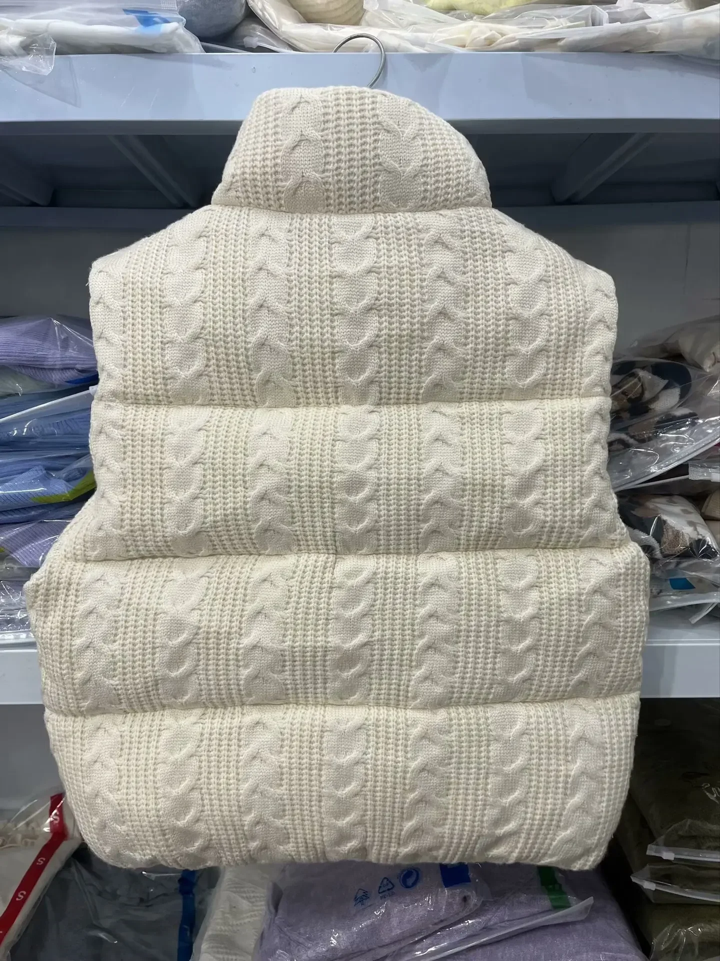 Casual Premium New Vintage Coat Women High Street Moda All-match Slim Vest Knit Trendy Personalized Minority Lazy Outwear