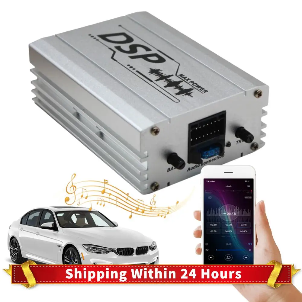 DSP Auto Power Verstärker Unterstützung APP Control Audio Digital Sound Prozessor DSP Auto Equalizer für Auto Audio Enhancement