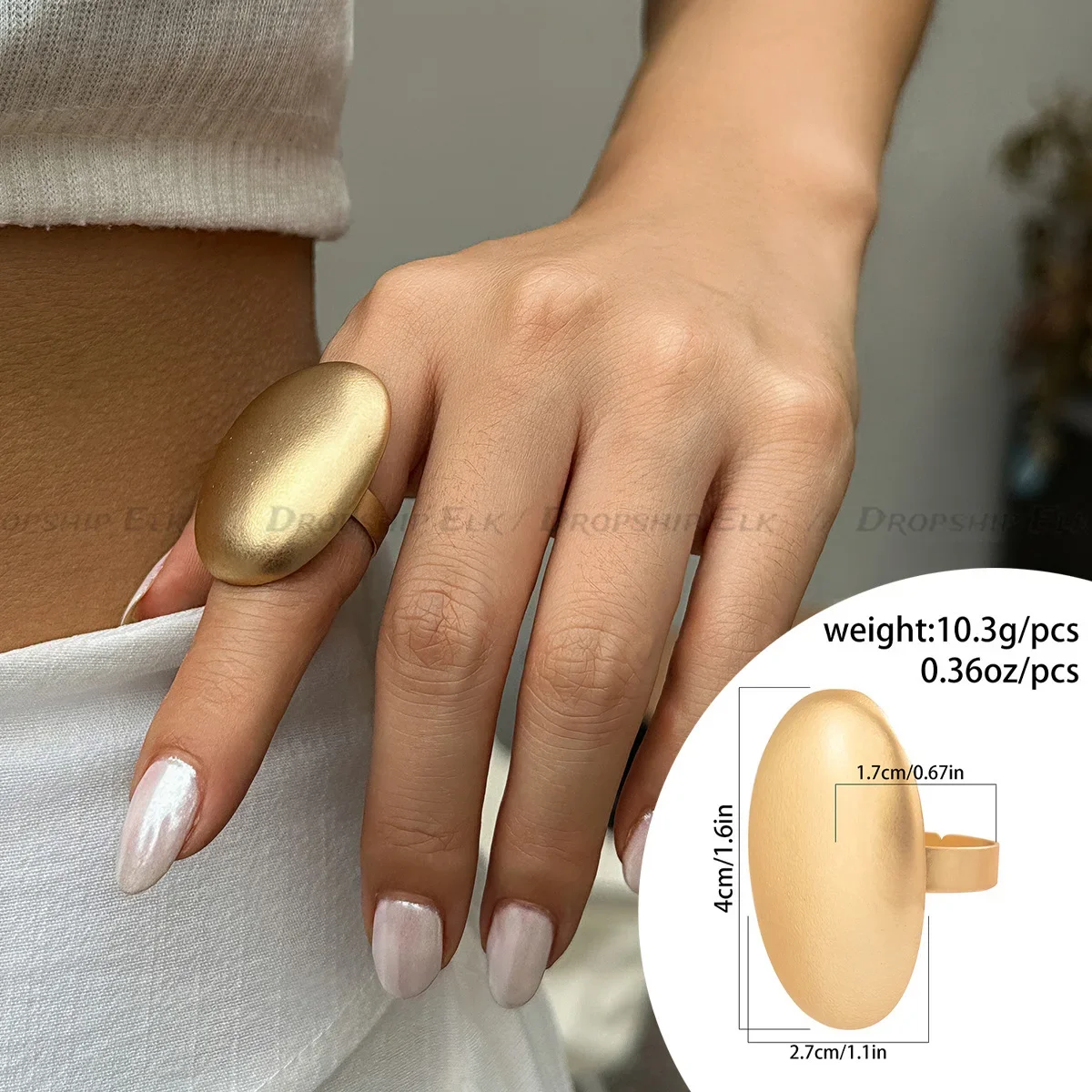 Модные ювелирные изделия, европейский и американский дизайн, нерегулярные массивные большие геометрические кольца для женщин, подарки на вечеринку, преувеличенные аксессуары