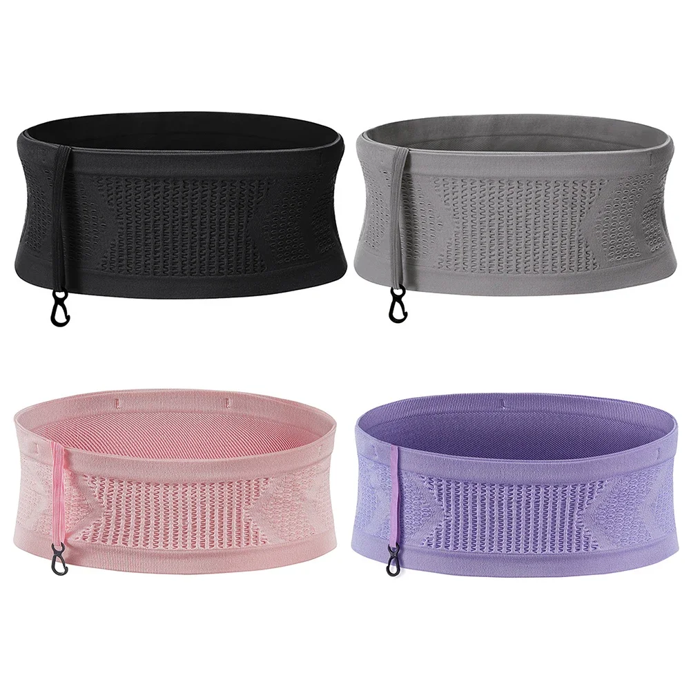 Seamless Running Item Storage Bag Portable Invisible Running Belt Waist Pack Elastic Breathable High-Capacity Sports Accessories