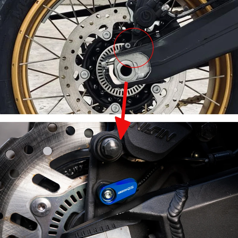 For BMW F850GS F850 GS F750GS F750 GS F 750 850 GS 2018-2023 Motorcycle accessories Rear Wheel ABS Sensor Protection Guard Cover