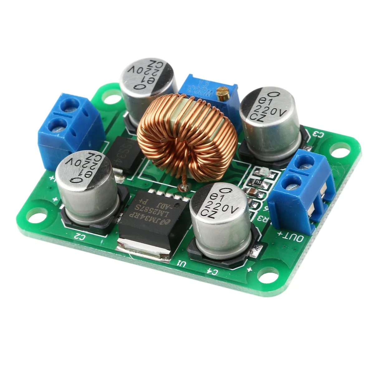 

Lm2587 Dc Dc Step Up Voltage Regulator Booster Converter 35 30V to 40 30V High Efficiency Voltage Module Lm2587 Booster