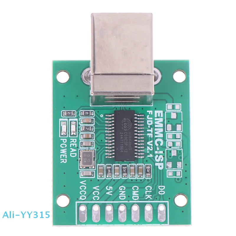 【Y】AU6438BS Ремонт мобильных телефонов Флэш-машина Разблокировка EMMC-ISP Инструмент для артефактов с летающей линией USB-B Тип связи