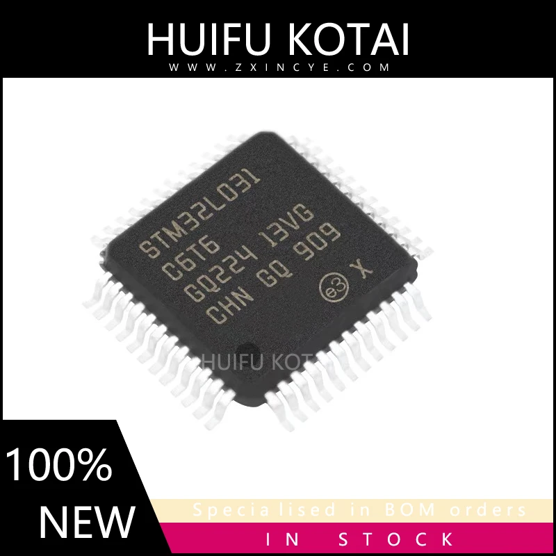 

1 шт./партия, STM32L031C6T6 LQFP, Новые Товары в наличии