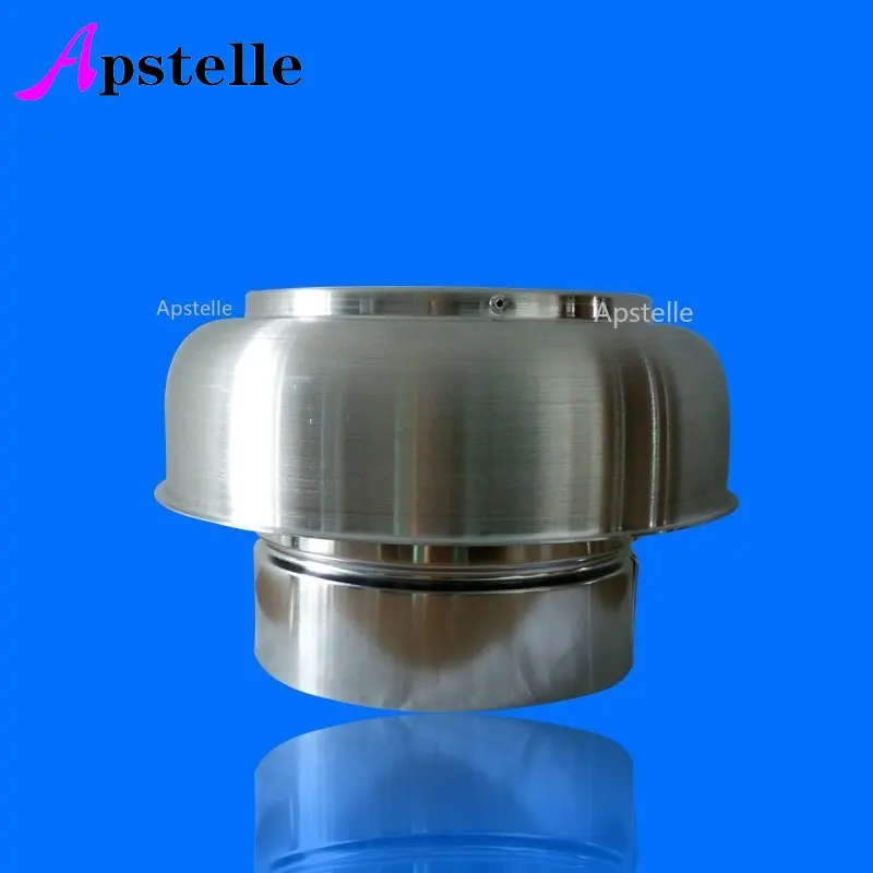 Apstelle 내후성 버섯 공기 통풍구 지붕 통풍구 캡 커버, 굴뚝 캡 커버, 알루미늄 셀프 컬러 카울, 4-8 인치, 5 인치, 6 인치, 1 개