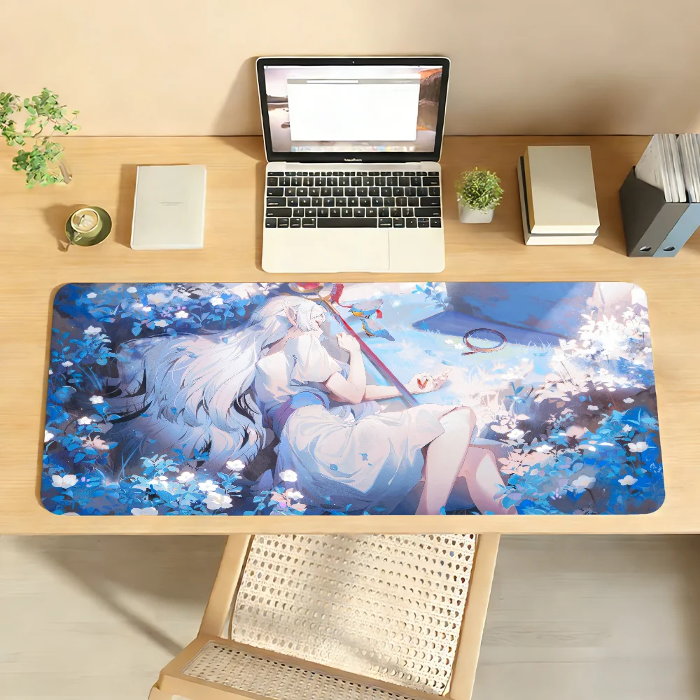 Anime F-Frieren-S Mouse Pad Computer Laptop Rubber Non-slip Mouse Mat Mousepad Gamers Decoracion Desk Mat