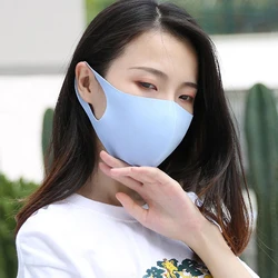 UV Protection Mask Dustproof Face Towel Mask Washcloth Breathable Mask Breathe Freely Colorful Sun Block Face Cover masque маска