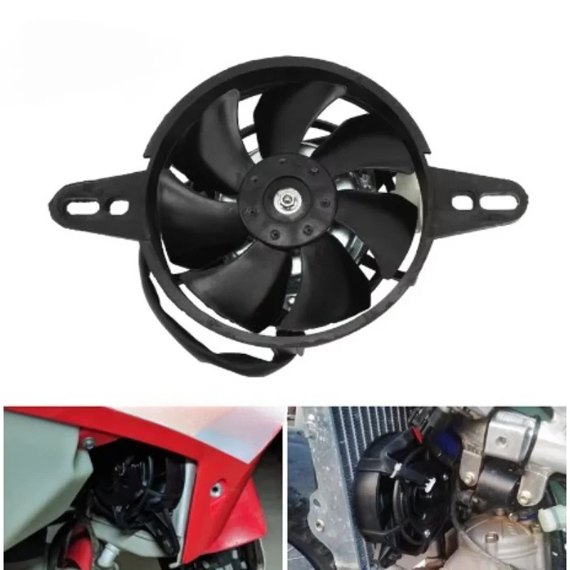 

Motorcycle Cooling Fan Oil Cooler Electric Radiator Engine Electrofan for 150cc 200cc 250cc ATV Quad Go Kart Buggy Motocross