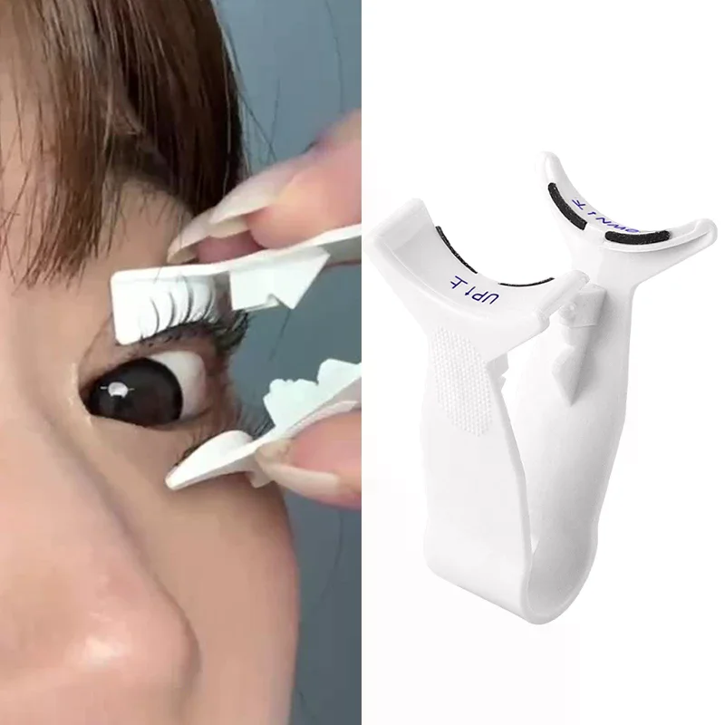 Two-stage False Eyelashes Tweezer Curler Clip Clamp Makeup Beauty Tool Professional Magnetic Eyelashes Extension Applicator