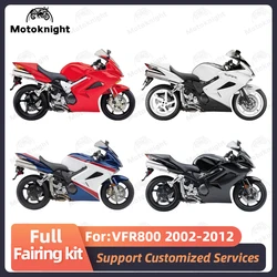 Motorcycle Fairing Kit Fit For Honda VFR800 2002-2012 2009 2010 Full Set Fairings Kits Painted Bodywork New ABS Plastic 4 Gifts