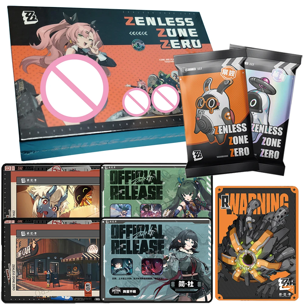 

Zenless Zone Zero Collection Card Classic Open World Adventure Game Character Q Edition Card Toy Exquisite Christmas Family Gift