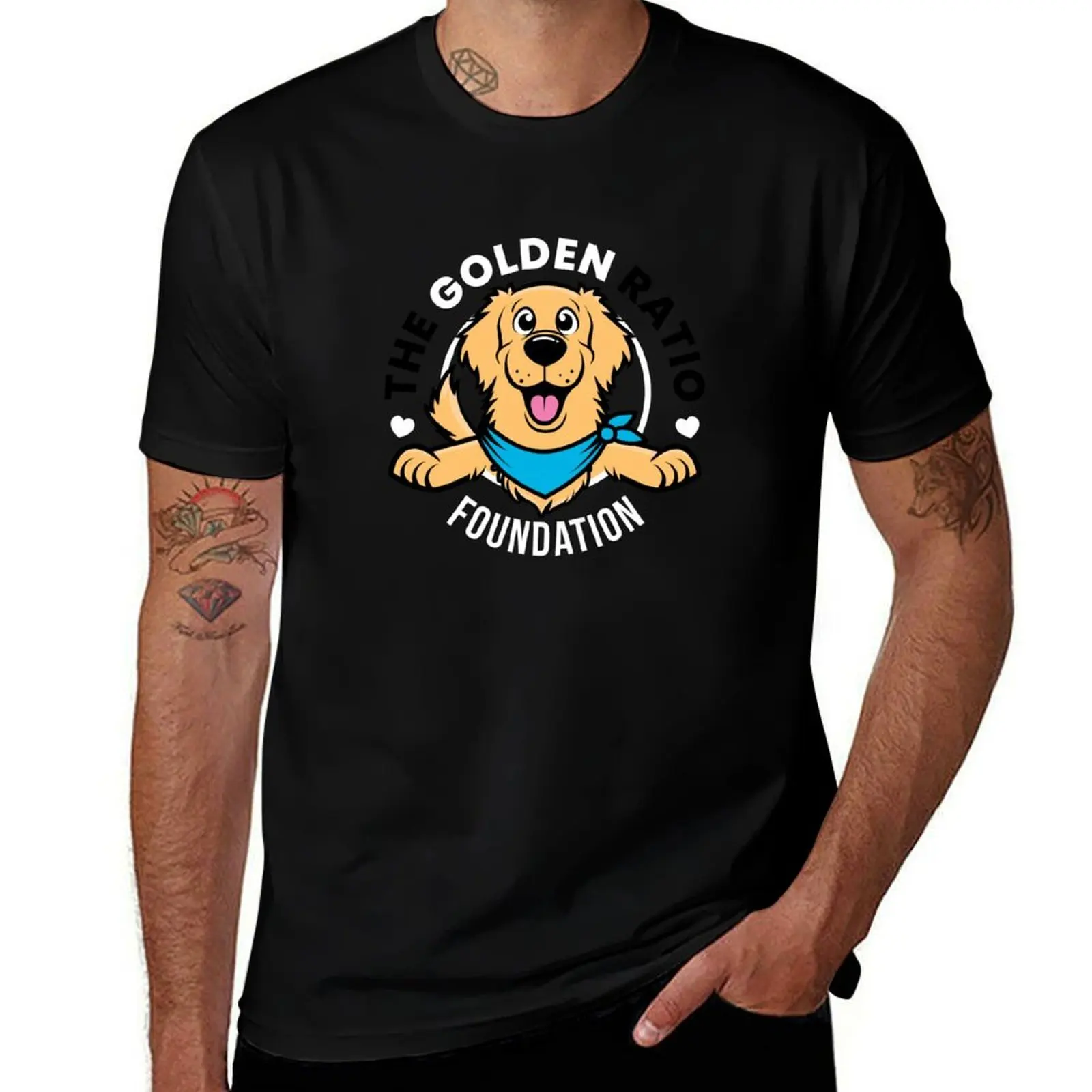 

- Golden T-Shirt t for white shirts cotton man fit Ratio t shirts cotton slim for for man text shirts man The t Foundation pack
