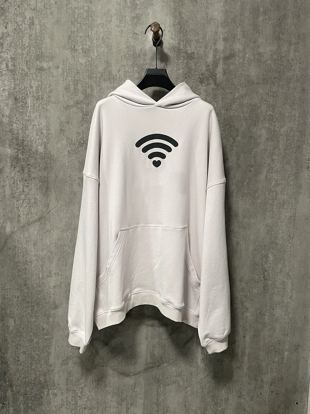 2024fw Luxury Best Version Wifi Logo Hoodie Luxury Women Men Oversized Hooded Sweatshirts Pullovers