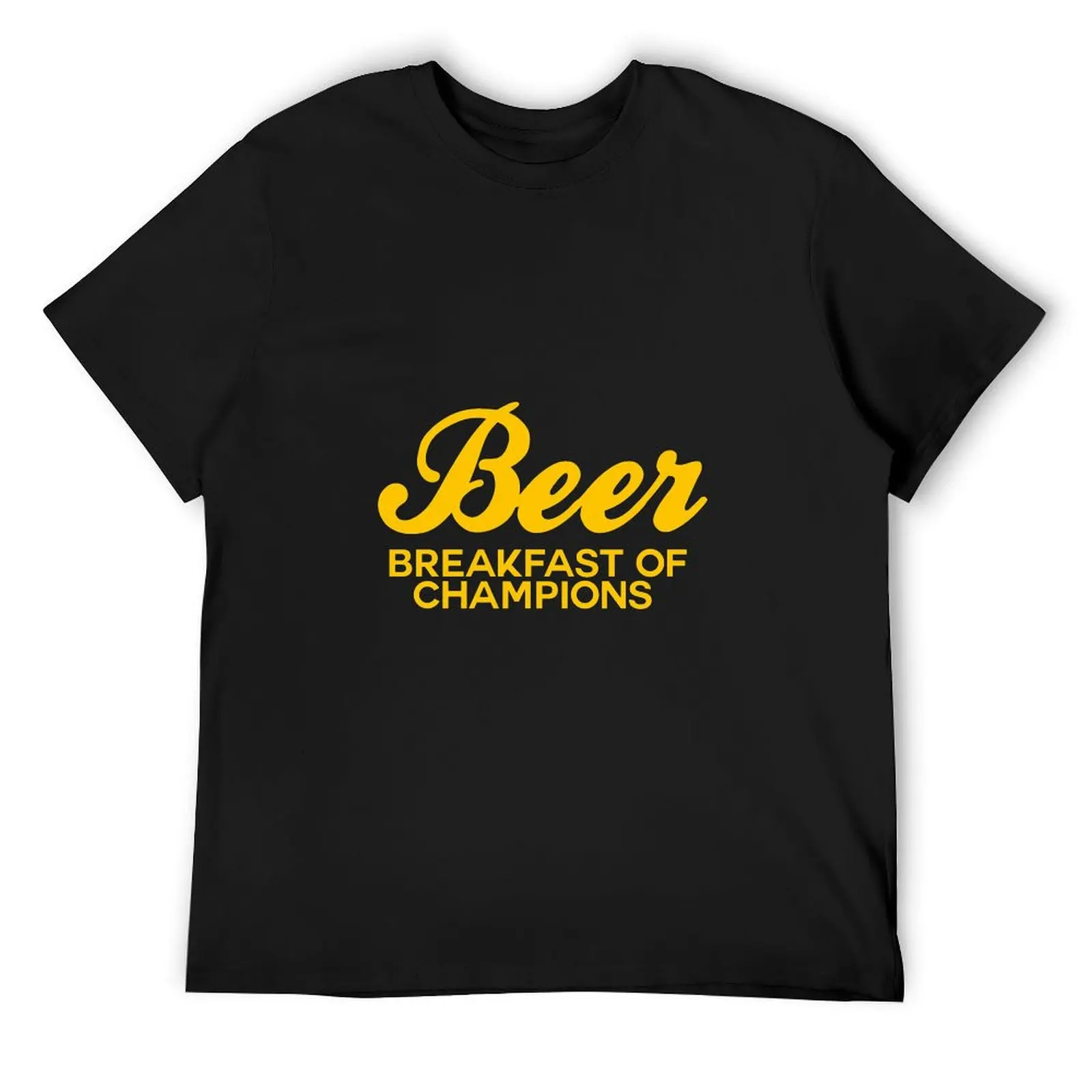 

Beer Breakfast of Champions vintage inspired Funny T-Shirt gifts for boyfriend cheap stuff summer shirt t shirts men