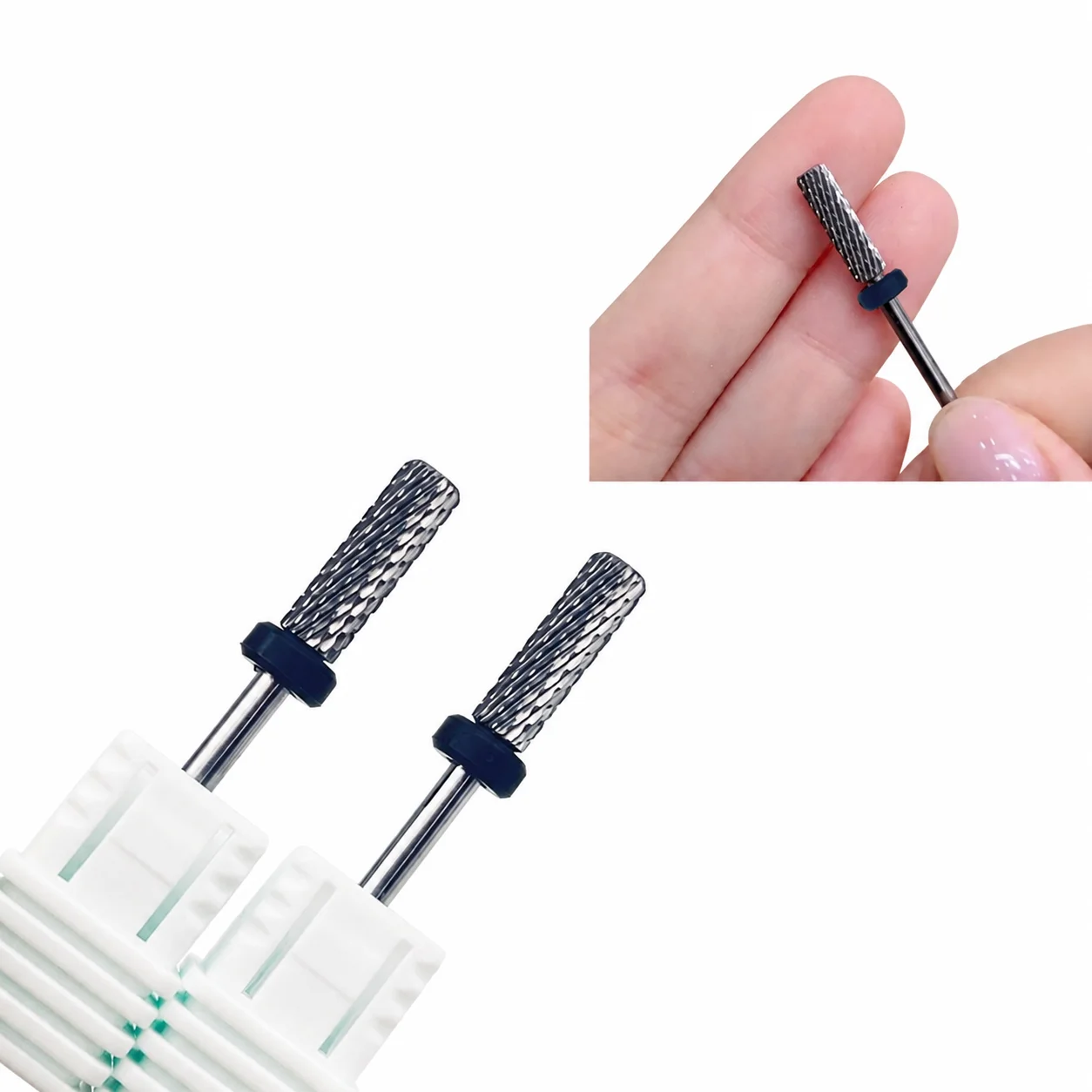 Kleiner Hartmetall-Nagelbohrer für schnelle Gelentfernung, professionelles Werkzeug für Nageltechniker