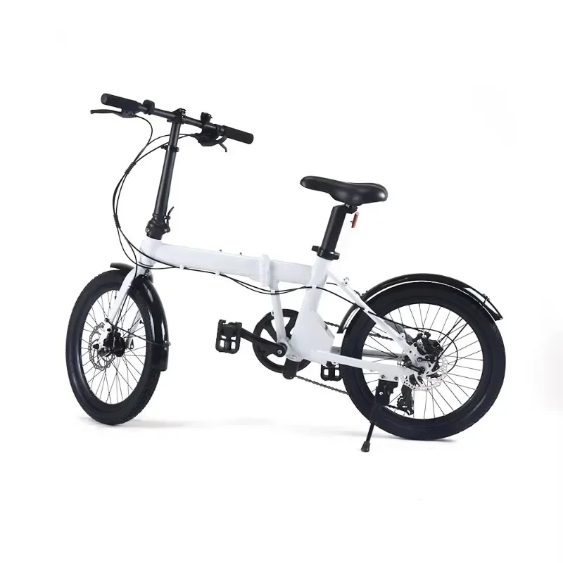 

Double disc brake for adult folding bicycles