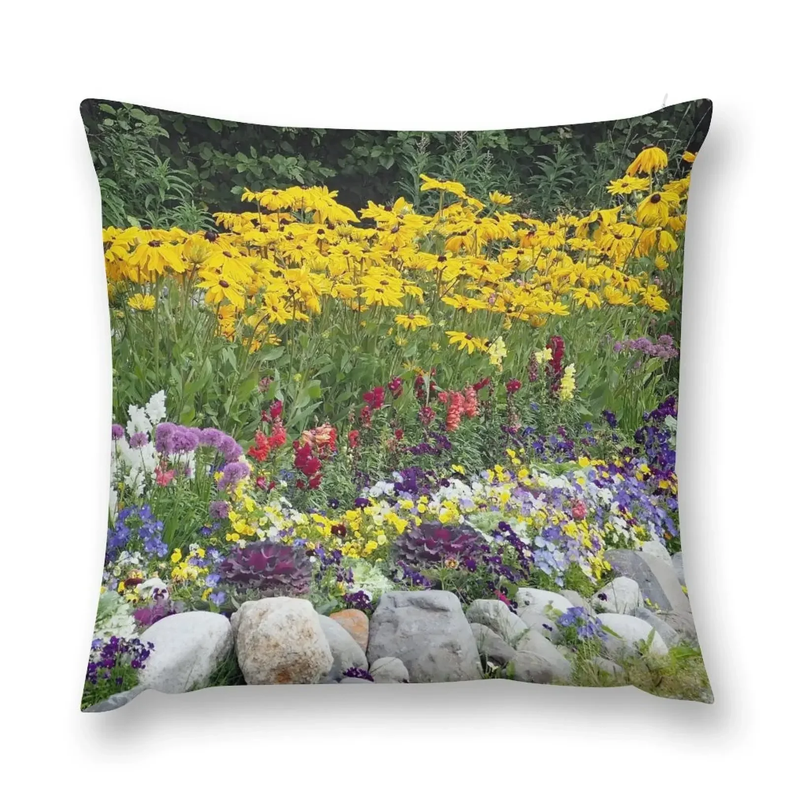 Flower Garden 65 Throw Pillow Decorative Cushions For Living Room Decorative Sofa Cushion Pillowcases Cushion Covers Sofa pillow