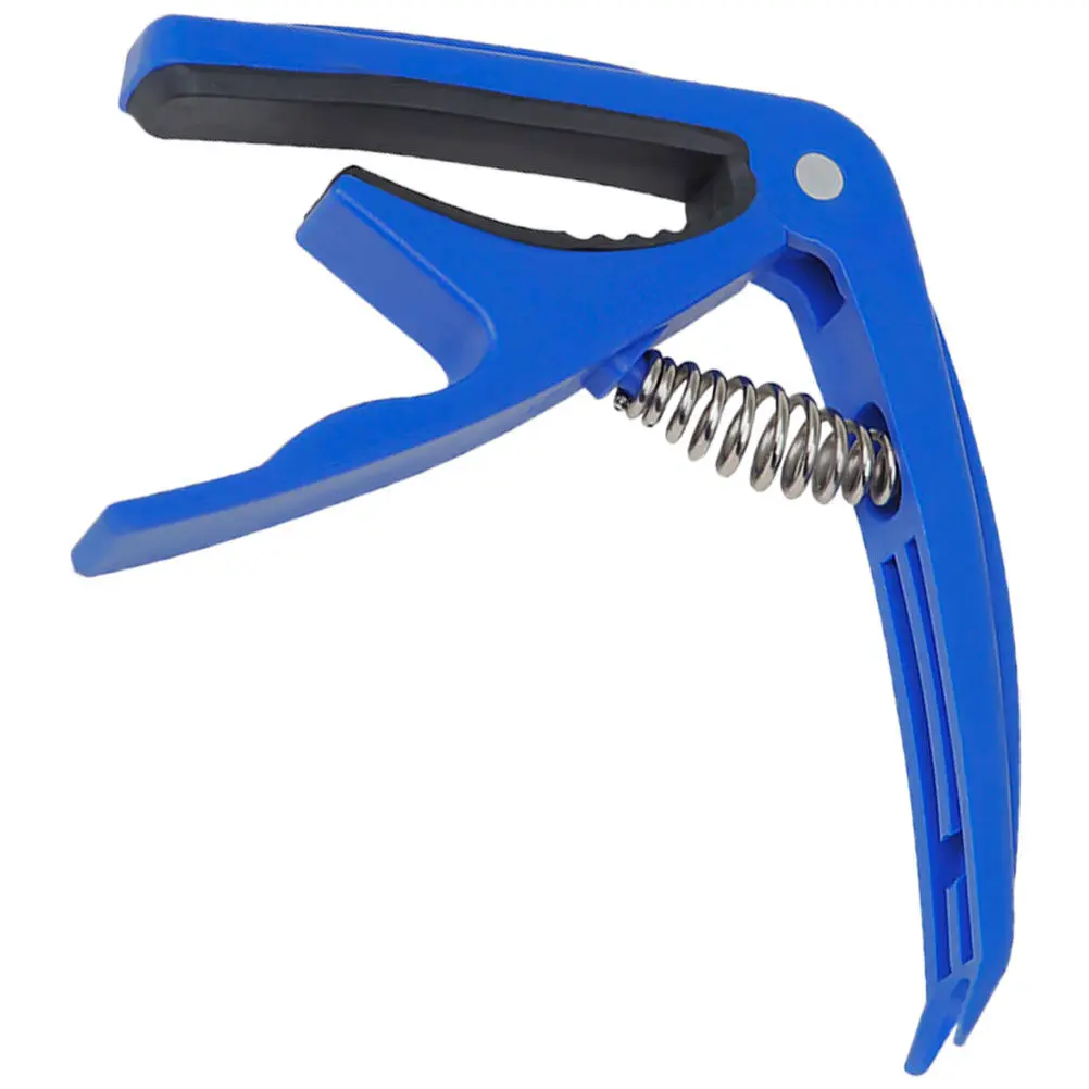 ABS Metal Guitar Capo Adjustable Spring Clamp for Acoustic Classical Electric Guitar Ukulele Essential Music Accessory
