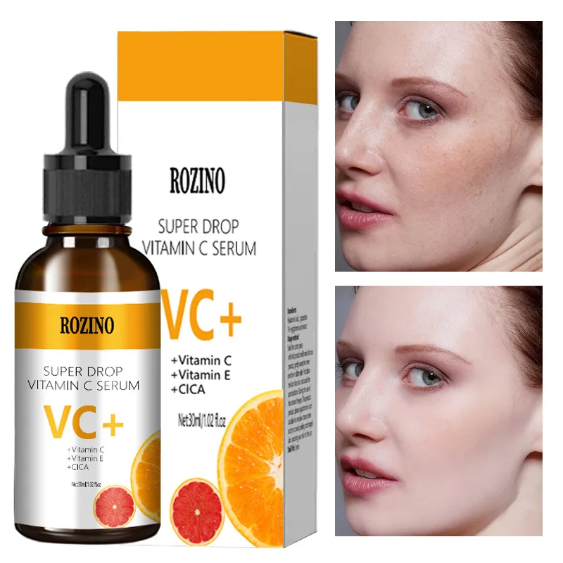 30ml  VC Essence Plant Brightens and Reduces Yellowish Qi Dullness Facial Moisturizing Care Vitamin C Essence Original Liquid