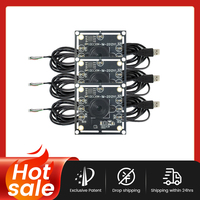 Top Deals 3Pcs 100 Degree Camera Module 1MP OV9732 1280x720 USB Free Driver Manual Focus, with 2 Meter Cable for WinXP/7/8/10