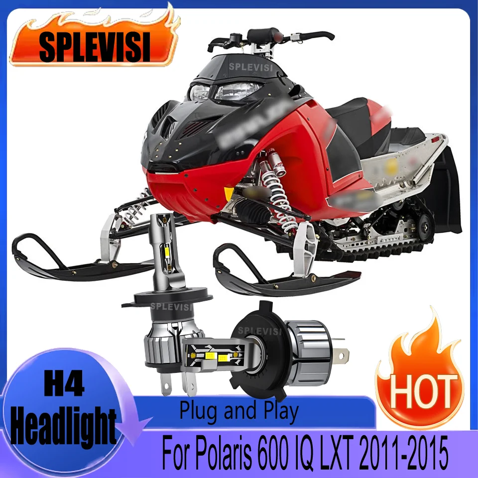 

High-Performance Direct Replacement motorcycle Headlights LED 3 year warranty For Polaris 600 IQ LXT 2011 2012 2013 2014 2015