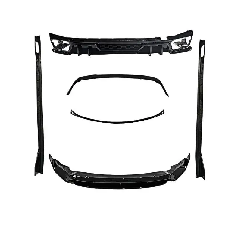 

Подходит для BMW X5 surround G05LCI модифицированный конкурентоспособный комплект передняя и задняя губа боковая юбка среднее крыло верхнее крыло маленький объем