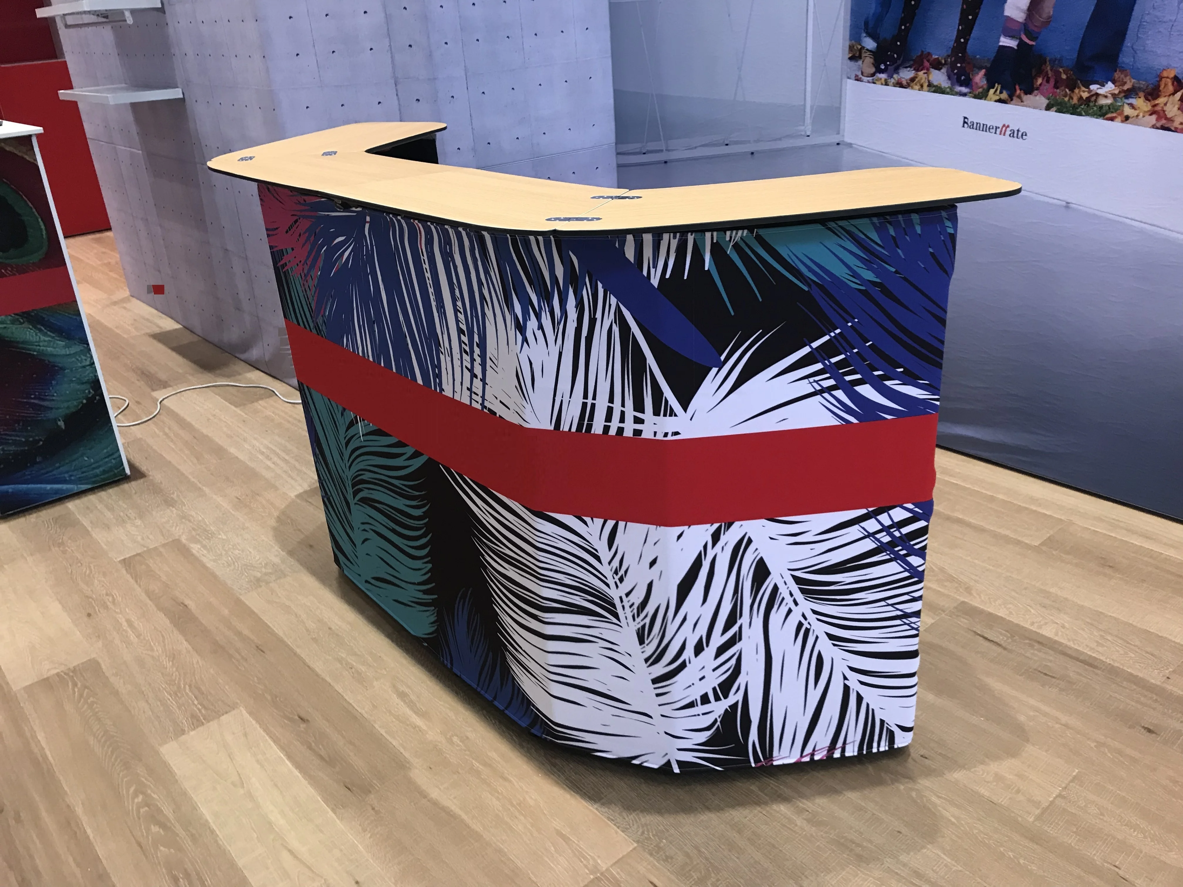 Promotion Pop up Stand Display Case/Counter Table Shell for Exhibition Booth Stand