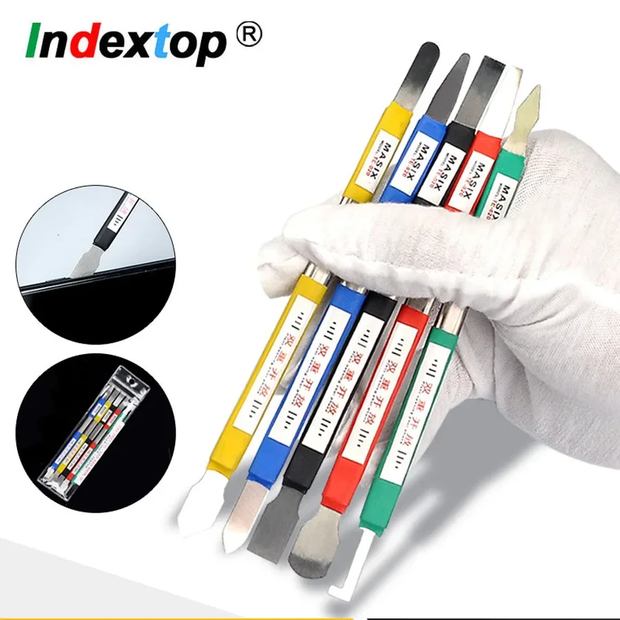 

5in1Phone Repair Tools Kit Double‑End CPU Prying Knife Pry Opening Spudger for BGA Repair Chip Disassembly Opener Opening Disass