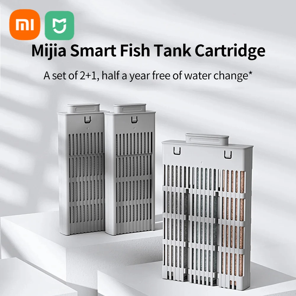 Xiaomi Mijia Fish Tank Filter Cartridge Set Aquarium 6 Layers Physical Biochemical  Filtering Module Purification Water Quality