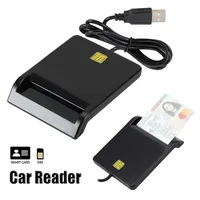 USB Smart Card Reader Stable Operation Reliable Simplicity for DNIE ATM CAC IC ID SIM Card Cloner Connector Windows